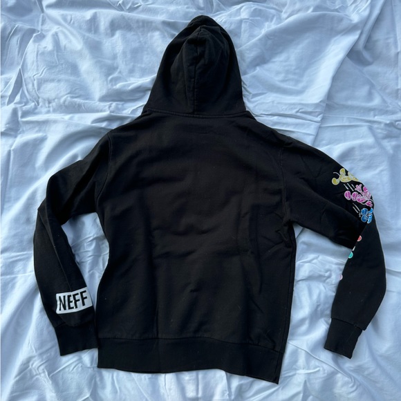Disney Mickey Mouse x NEFF black hooded pullover sweatshirt - Picture 6 of 11